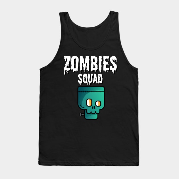 Zombies squad Tank Top by maxcode